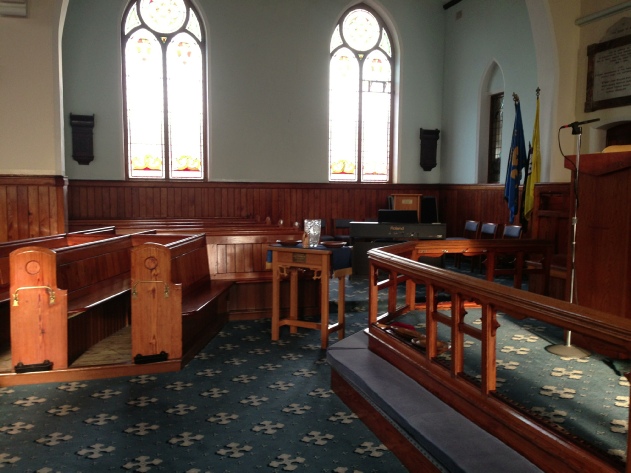The East Transept of Whitehall Road Methodist Church in Bensham, Gateshead.